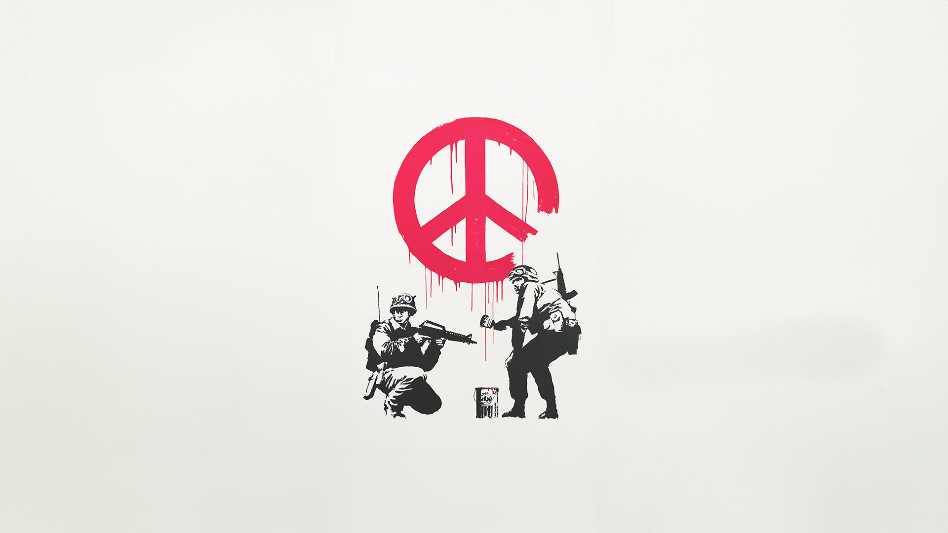 CND Soldiers - The World of Banksy