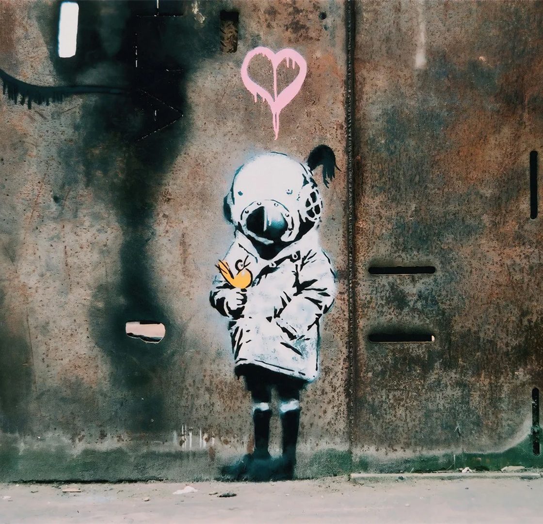 Space Girl With Bird