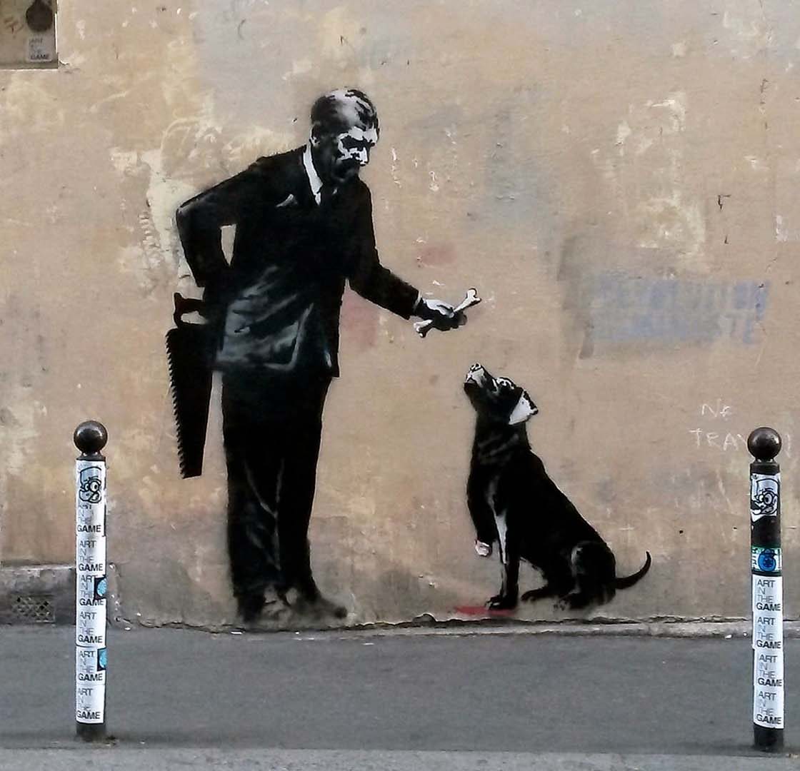 Man With Dog