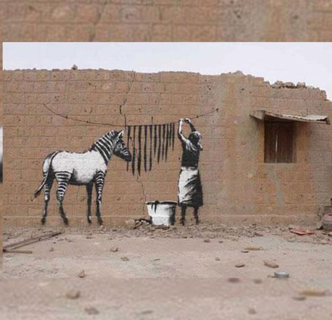 Washing Zebra Stripes